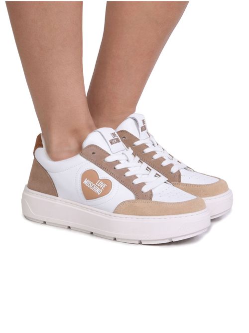 Sneakers, donna, logata. MOSCHINO LOVE | JA15154G1M IAA10A